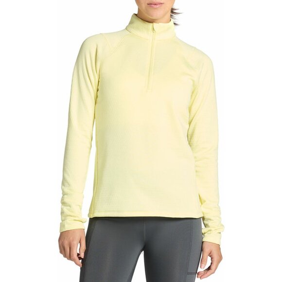 DSG RunGrid ¼ Zip Pullover Yellow S & M NWT Fleece UV50+ Running Top boutique - Picture 1 of 9